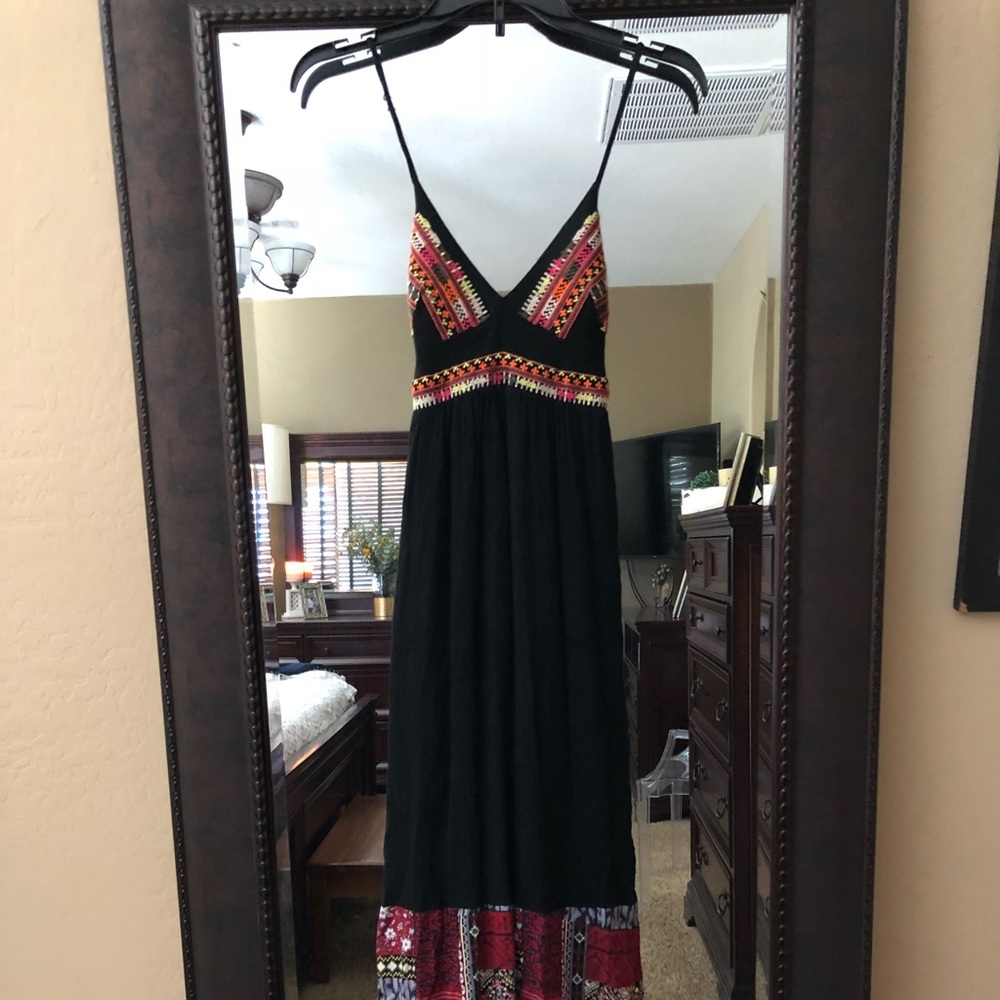 Crochet Strappy Maxi